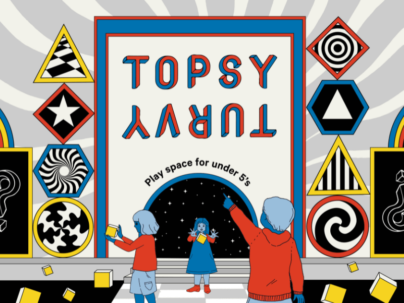 Topsy Turvy Wellington play space for under 5s