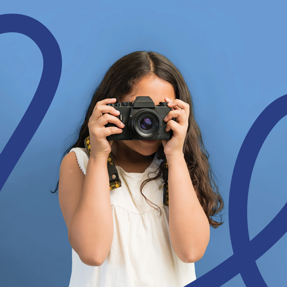Young Photographers Competition - girl with camera